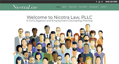 Desktop Screenshot of nicotralaw.com