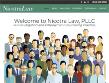 Tablet Screenshot of nicotralaw.com